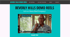 Desktop Screenshot of beverlyhillsdemoreels.com